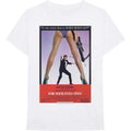 James Bond 007 Unisex T-Shirt: For Your Eyes Poster (White)