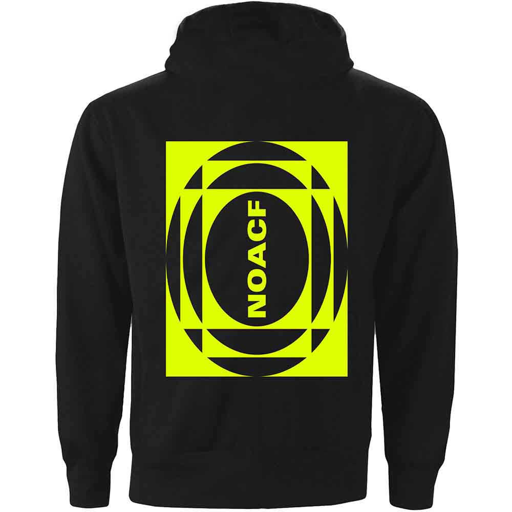 The 1975 Unisex Pullover Hoodie: NOACF (Black) (Back Print)