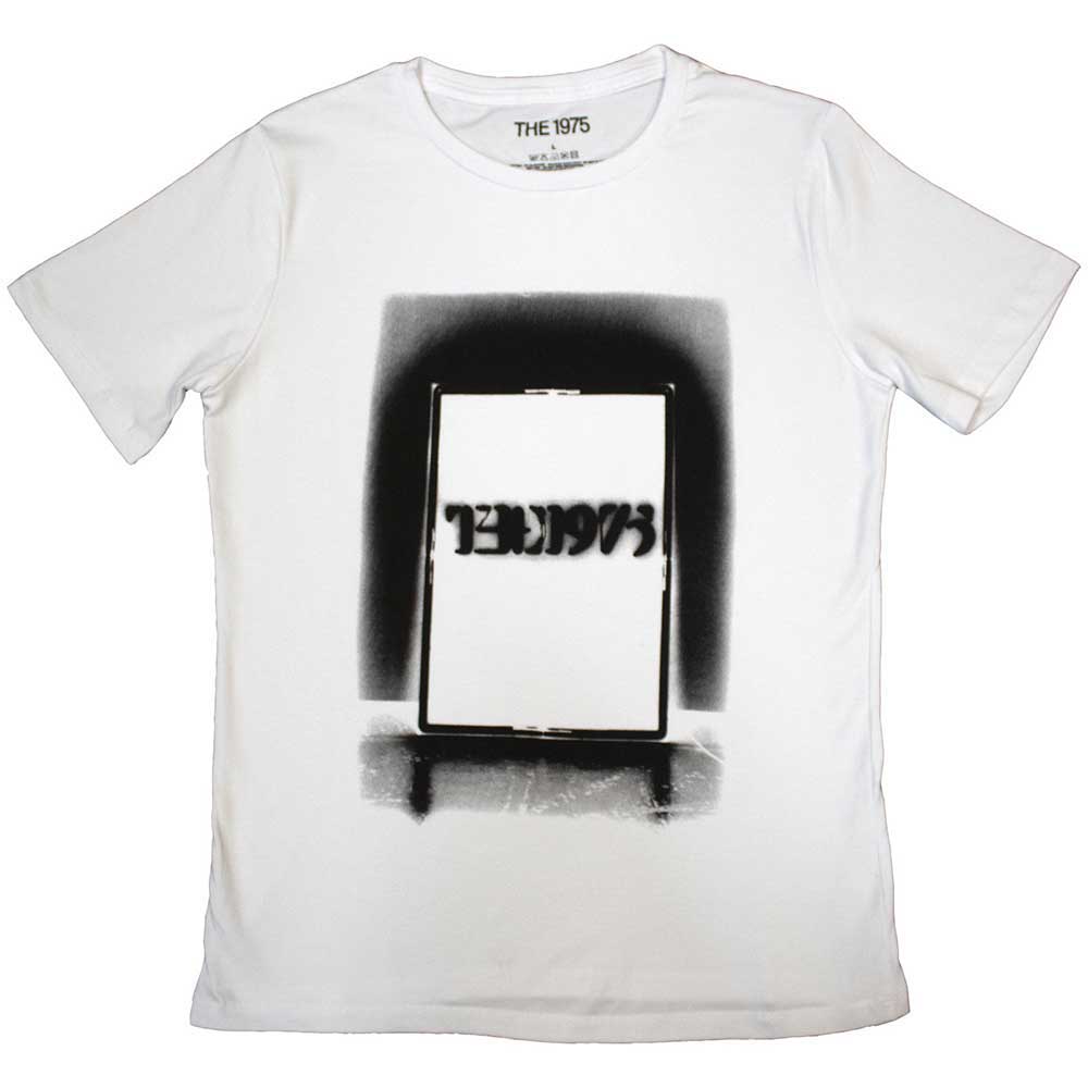 The 1975 Ladies T-Shirt: Black Tour (White)