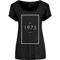 The 1975 Ladies T-Shirt: Original Logo (Black)