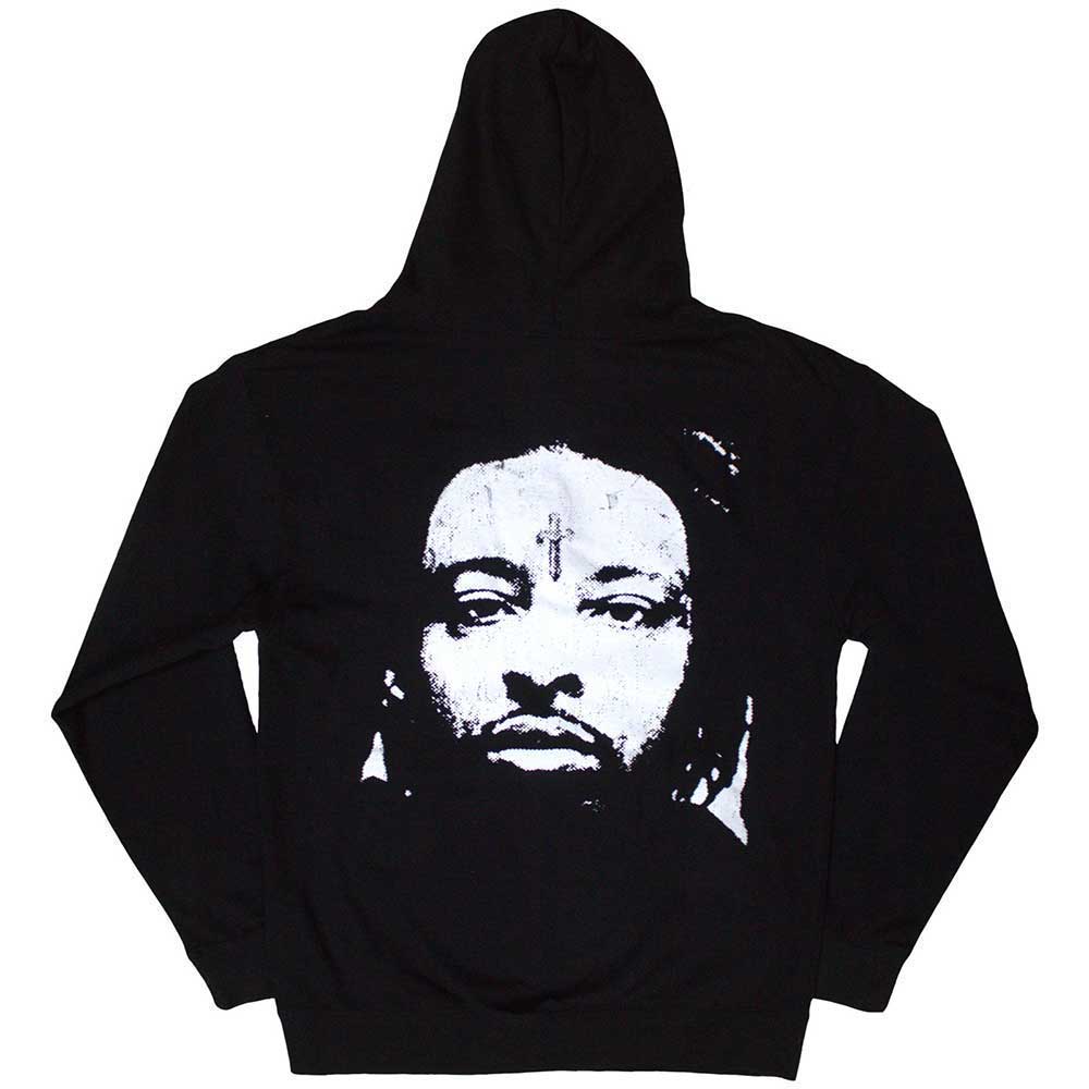 21 Savage Unisex Pullover Hoodie: American Dream (Black) (Back Print)