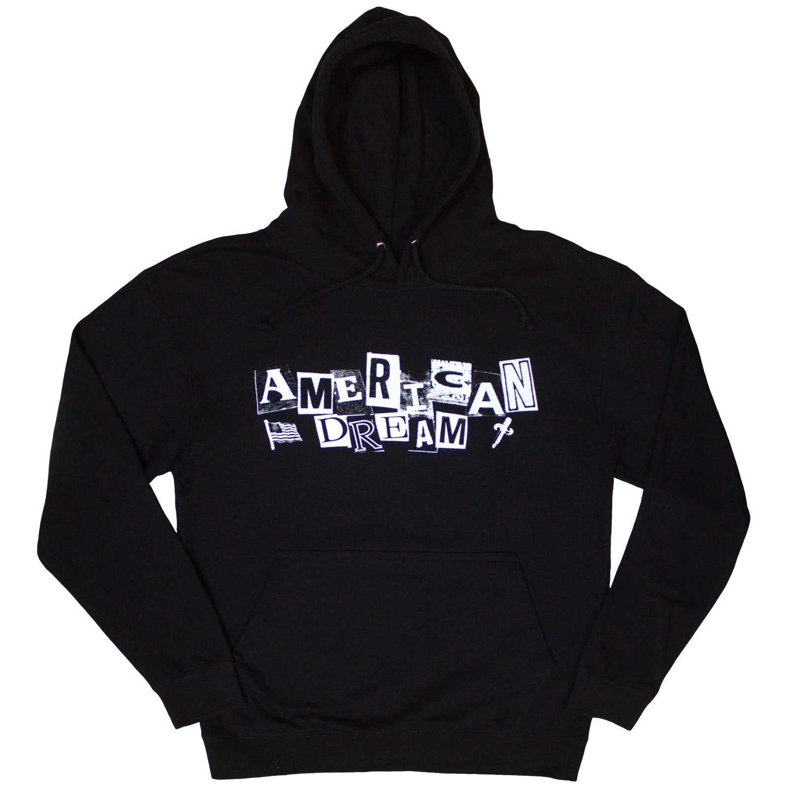 21 Savage Unisex Pullover Hoodie: American Dream (Black) (Back Print)