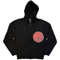21 Savage Unisex Zipped Hoodie: Slaughter Gang Seal (Black)