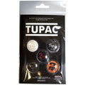 Tupac Button Badge Pack: All Eyez On Me