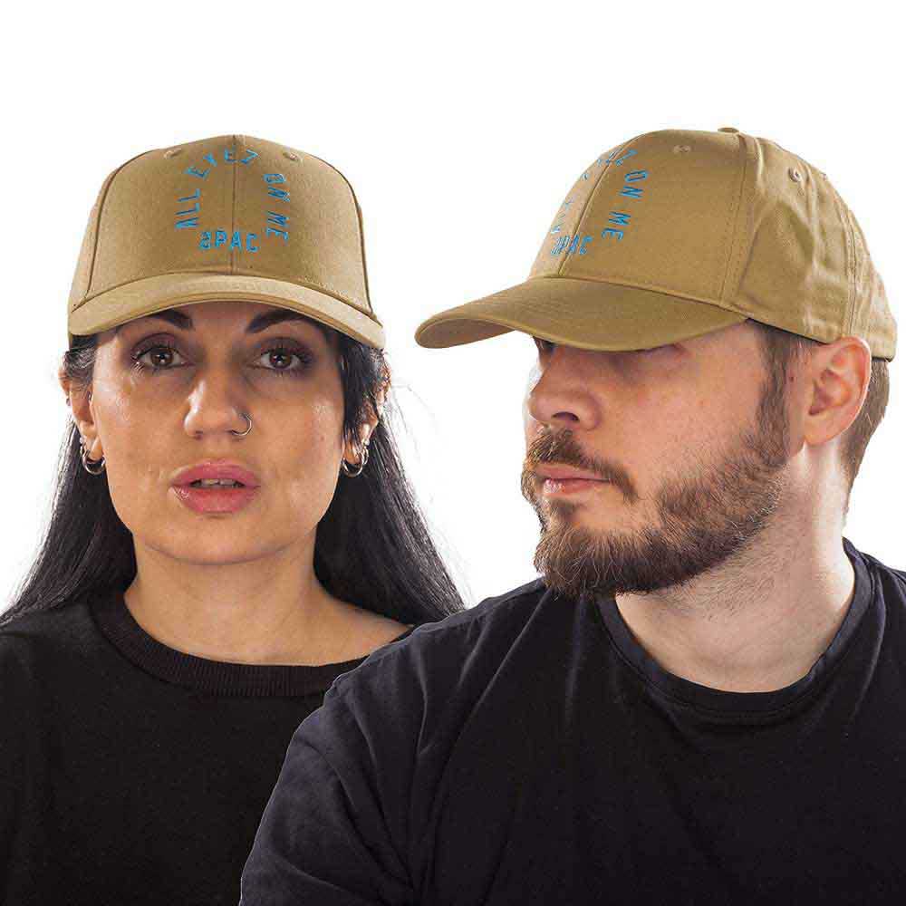 Tupac Unisex Baseball Cap: All Eyez On Me (Sand)