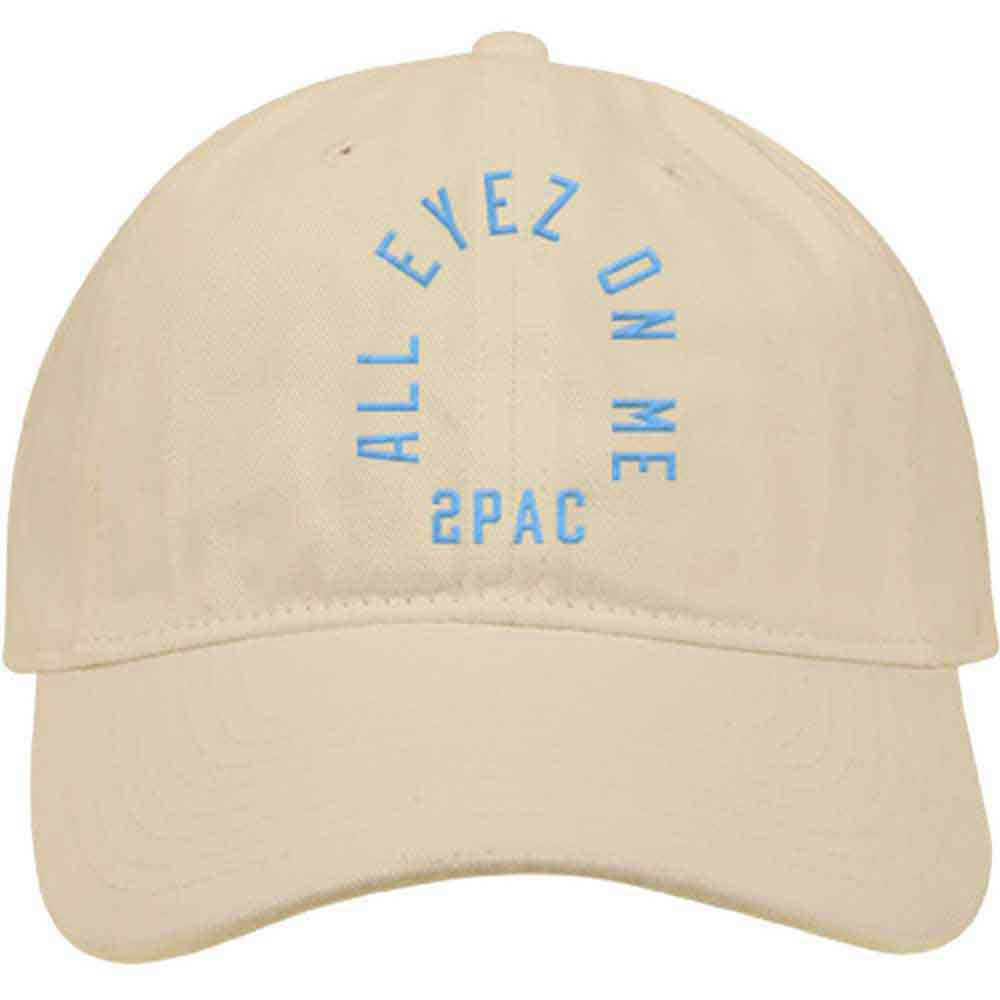 Tupac Unisex Baseball Cap: All Eyez On Me (Sand)