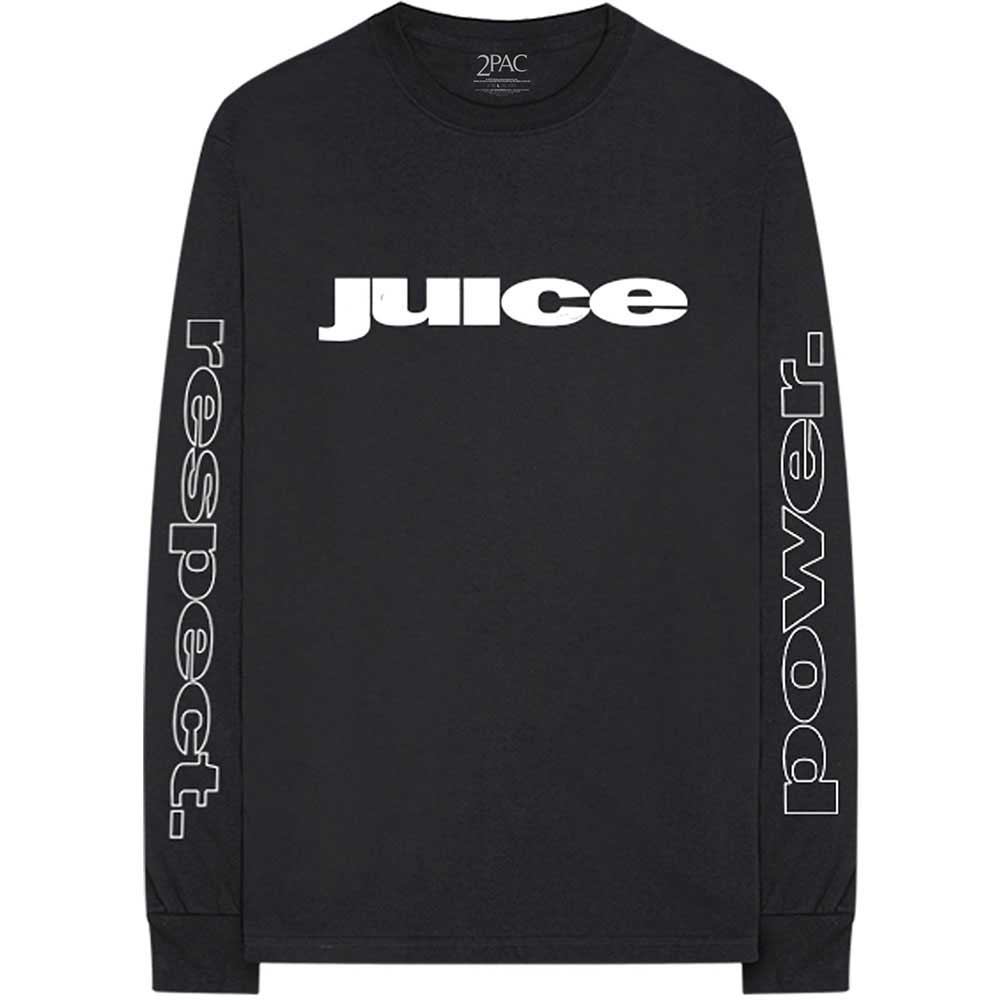 Tupac Unisex Long Sleeve T-Shirt: Changes (Black) (Sleeve Print)