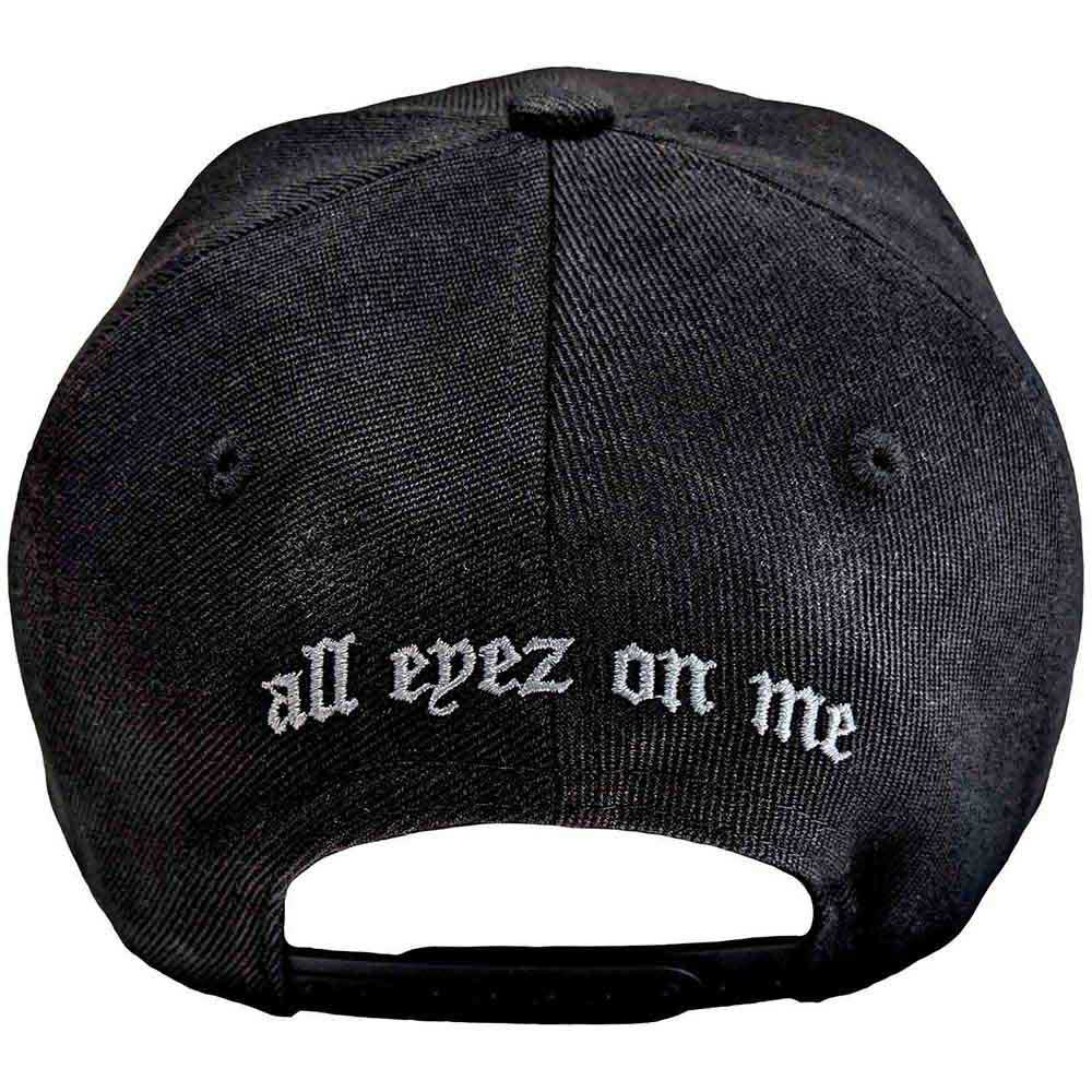 Tupac Unisex Snapback Cap: All Eyez (Black)