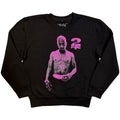 Tupac Unisex Sweatshirt: Thuglife Purple (Black)
