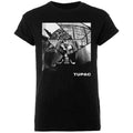 Tupac Unisex T-Shirt: Broken Up (Black)