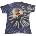 Tupac Unisex T-Shirt: Blue Photo Swirl (Blue) (Wash Collection)