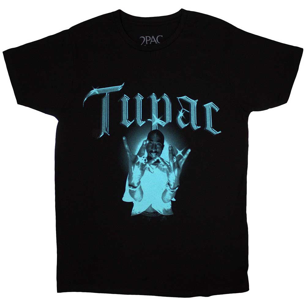 Tupac Unisex T-Shirt: West Side (Black)