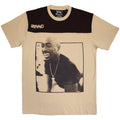 Tupac Unisex T-Shirt: Colour Block (Brown & Sand)