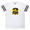 Tupac Unisex T-Shirt: Stars Logo (White)