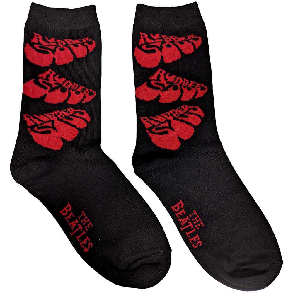 The Beatles Unisex Ankle Socks: Rubber Soul (Black) (UK Size 7 - 11)