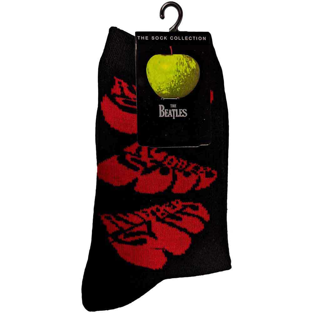 The Beatles Unisex Ankle Socks: Rubber Soul (Black) (UK Size 7 - 11)