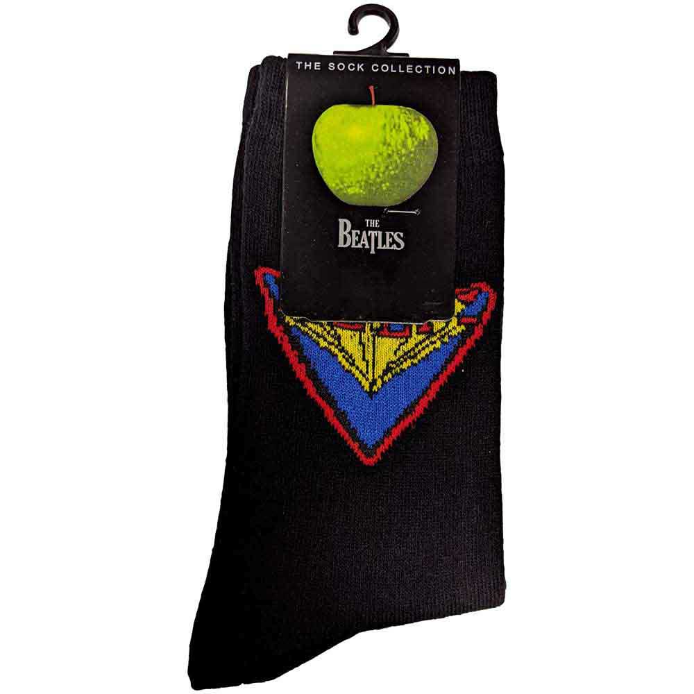 The Beatles Unisex Ankle Socks: HELP! (Black) (UK Size 7 - 11)