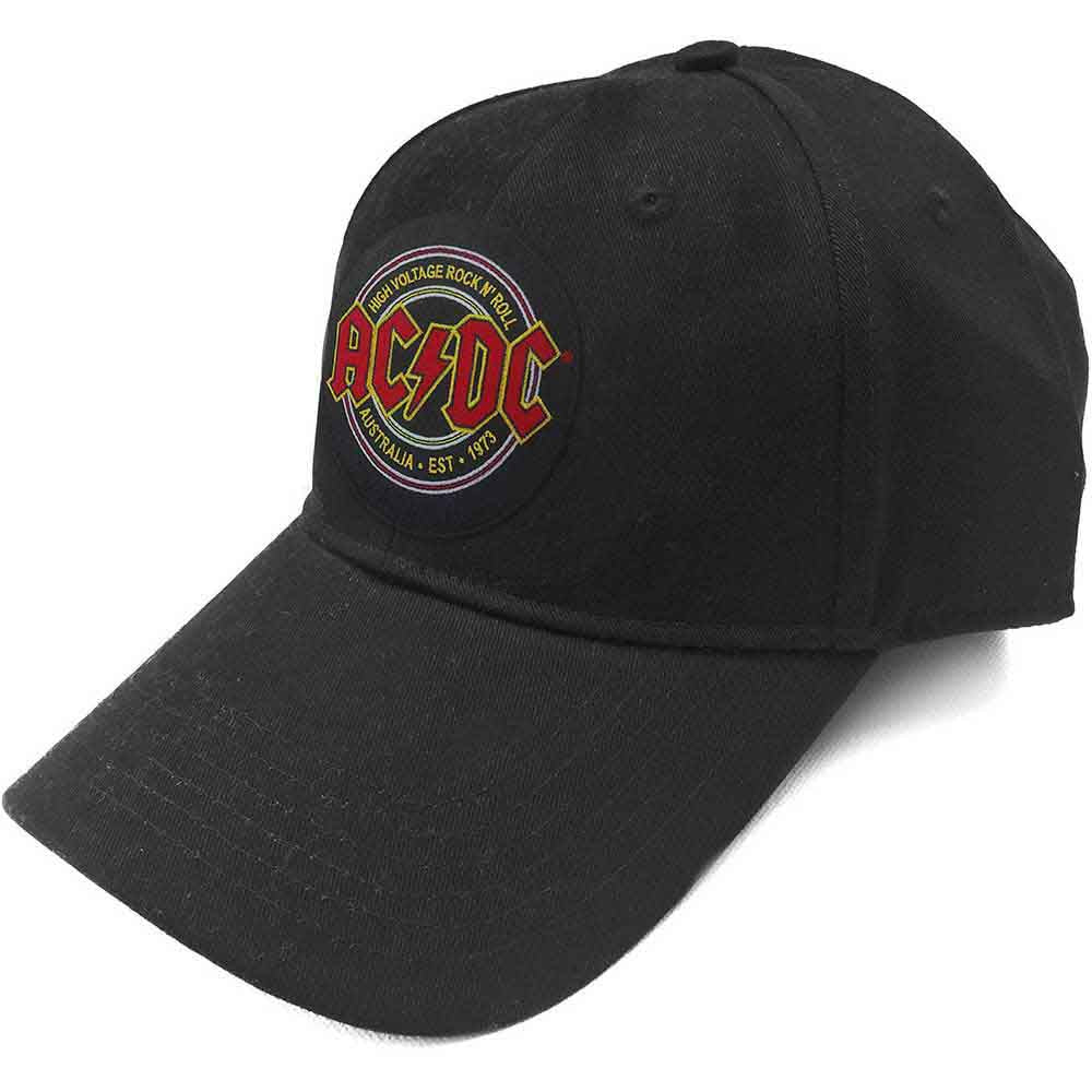 AC/DC Unisex Baseball Cap: Est. 1973 (Black)