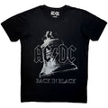AC/DC Unisex Premium Carbon T-Shirt: Back In Black Bell (Black)