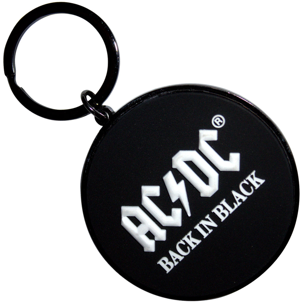 AC/DC Keychain: Back In Black
