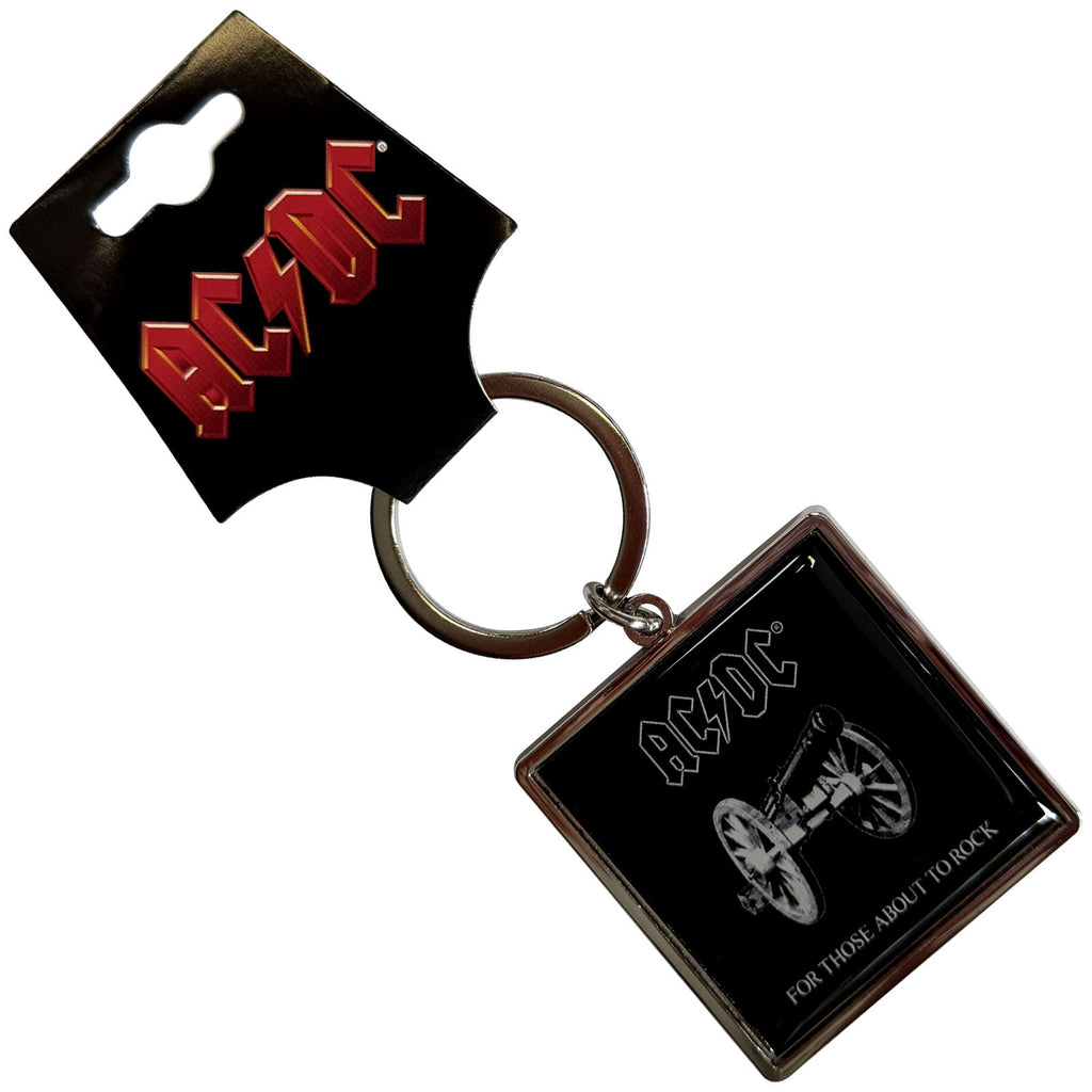 AC/DC Keychain: Logo Outline For Those About To Rock