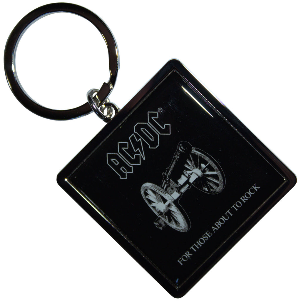 AC/DC Keychain: Logo Outline For Those About To Rock
