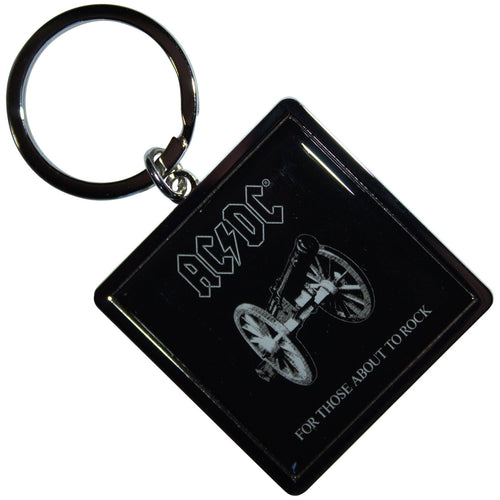 AC/DC Keychain: Logo Outline For Those About To Rock