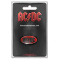 AC/DC Mini Pin Badge: Oval Logo Mini