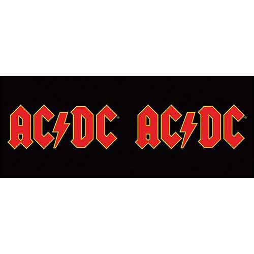 AC/DC Unboxed Mug: Classic Logo (Black)