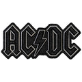 AC/DC Standard Patch: Black Logo