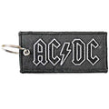AC/DC Patch Keychain: Logo (Double Sided)