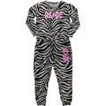AC/DC Ladies Pyjamas: Logo (Black & White)