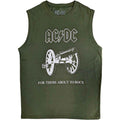 AC/DC Unisex Tank T-Shirt: About To Rock (Green)