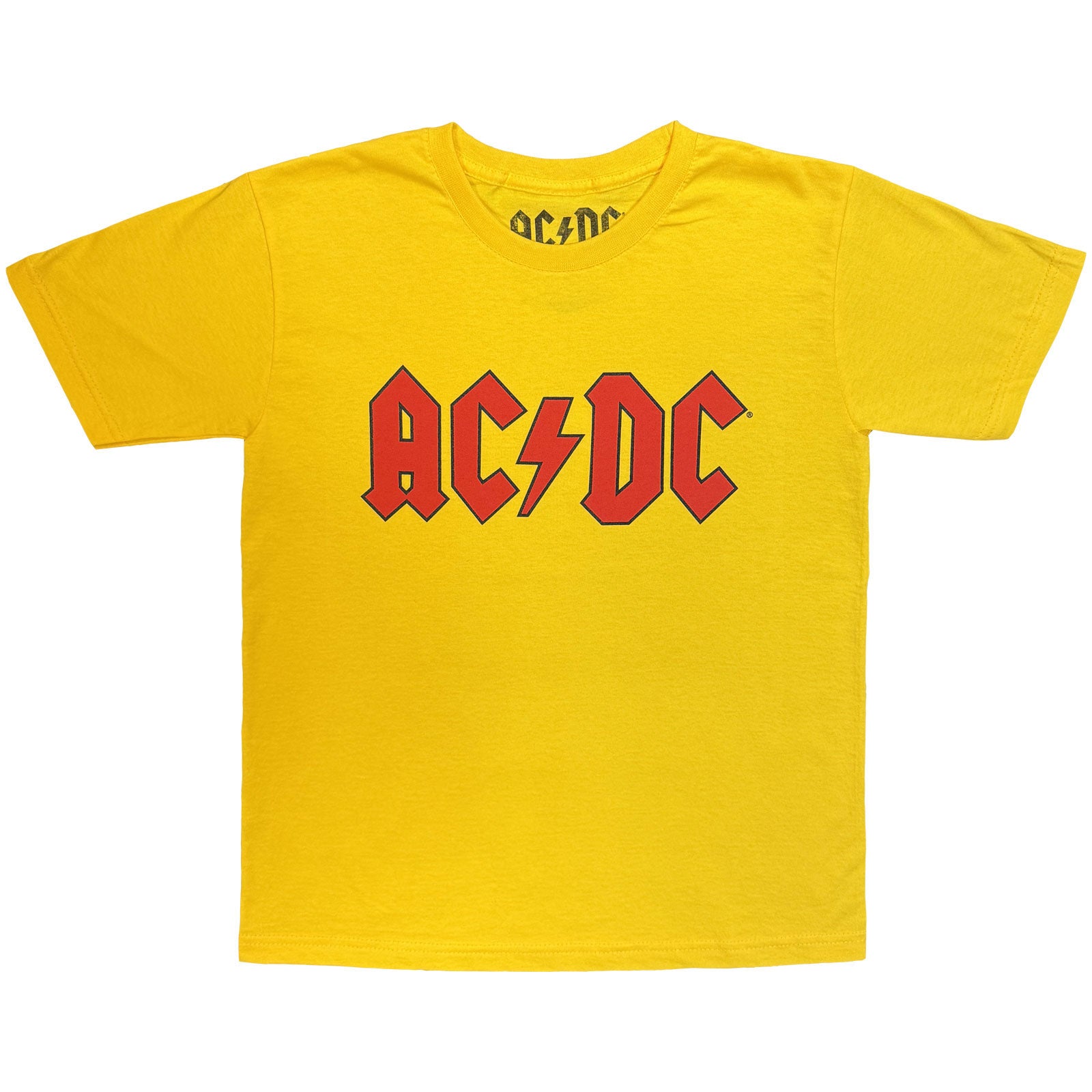 AC/DC Kids T-Shirt: Logo (Yellow)