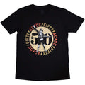 AC/DC Unisex T-Shirt: Gold Emblem (Black)