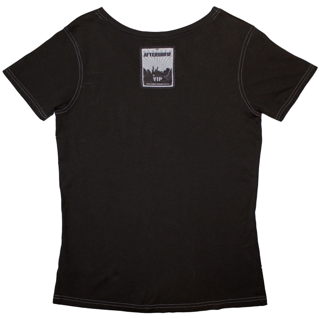 AC/DC Ladies T-Shirt: 74 Jailbreak (Grey) (Back Print & Ex-Tour)