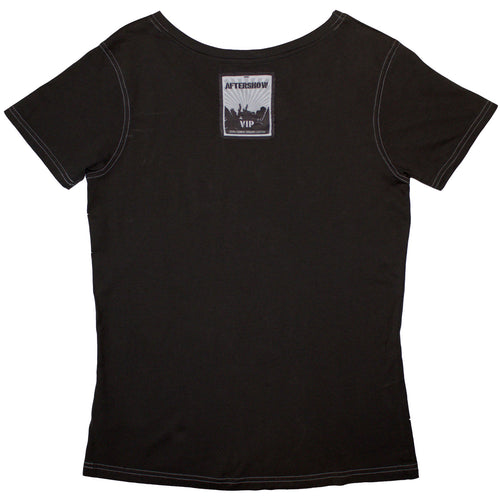 AC/DC Ladies T-Shirt: 74 Jailbreak (Grey) (Back Print & Ex-Tour)