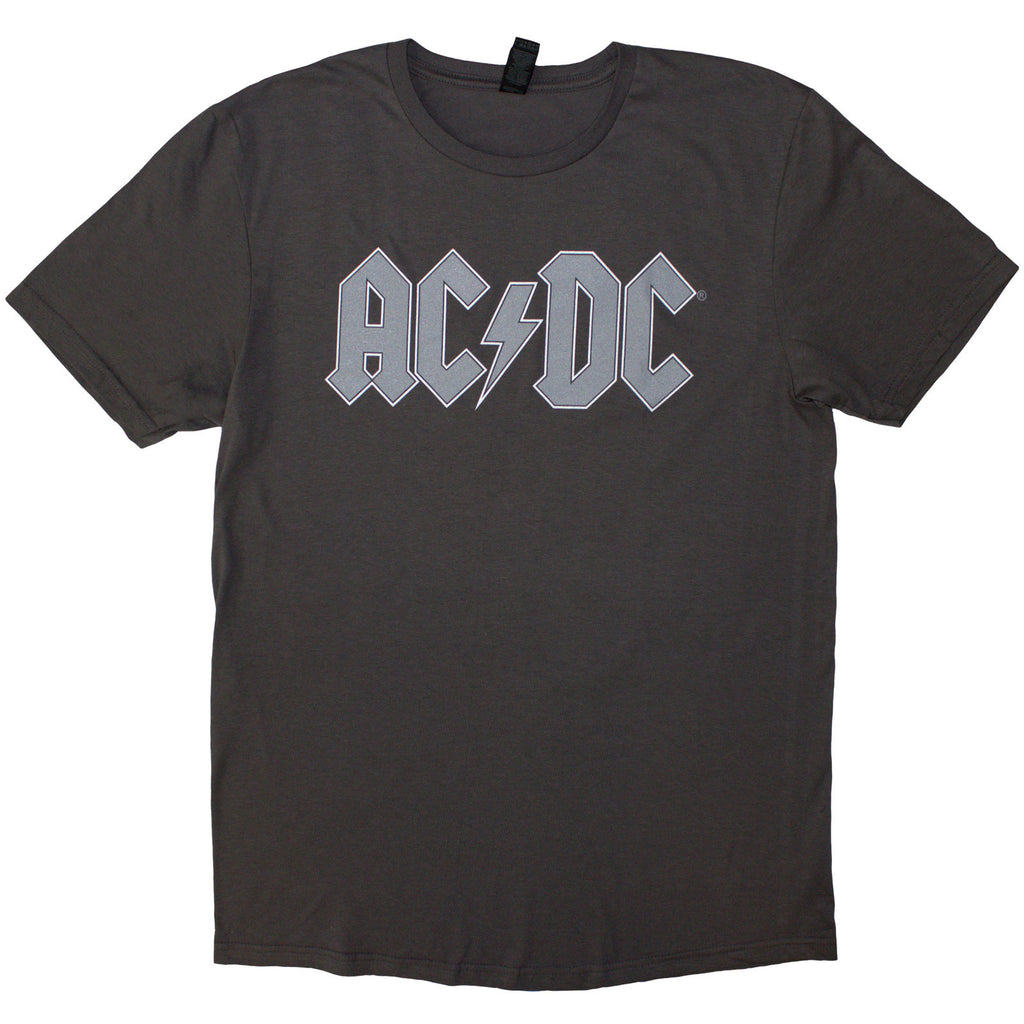 AC/DC Unisex T-Shirt: Have A Drink On Me (Grey) (Back Print)
