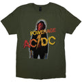 AC/DC Unisex T-Shirt: Powerage (Khaki Green)