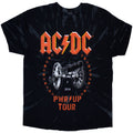 AC/DC Unisex T-Shirt: PWR-UP Tour '24 Cannon (Black) (Ex-Tour)