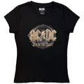 AC/DC Ladies T-Shirt: Rock or Bust (Black)