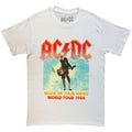 AC/DC Unisex T-Shirt: Blow Up Your Video (White)