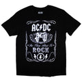 AC/DC Kids T-Shirt: Vintage Cannon Swig (Black)
