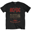 AC/DC Unisex T-Shirt: Minnesota '80 (Black)