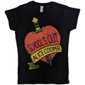 Alice Cooper Ladies T-Shirt: School's Out (Black) (Skinny Fit)