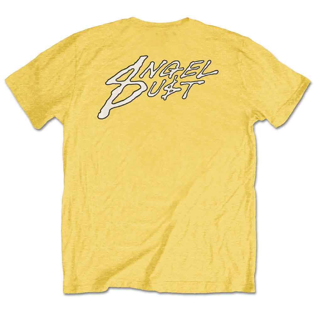 Angel Dust Unisex T-Shirt: Creature (Yellow) (Back Print)