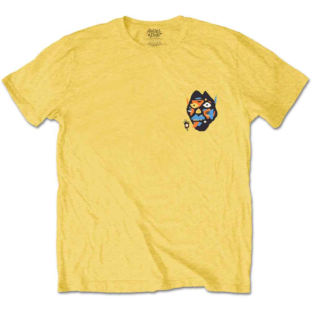 Angel Dust Unisex T-Shirt: Creature (Yellow) (Back Print)