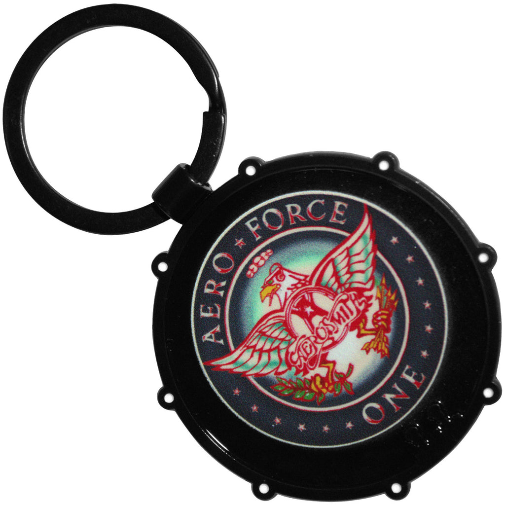 Aerosmith Keychain: Logo Drum (Double Sided)