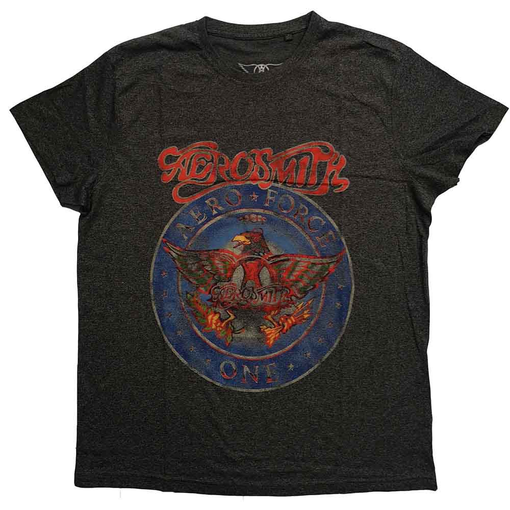 Aerosmith Unisex T-Shirt: Aero Force (Brindle) (LOS)