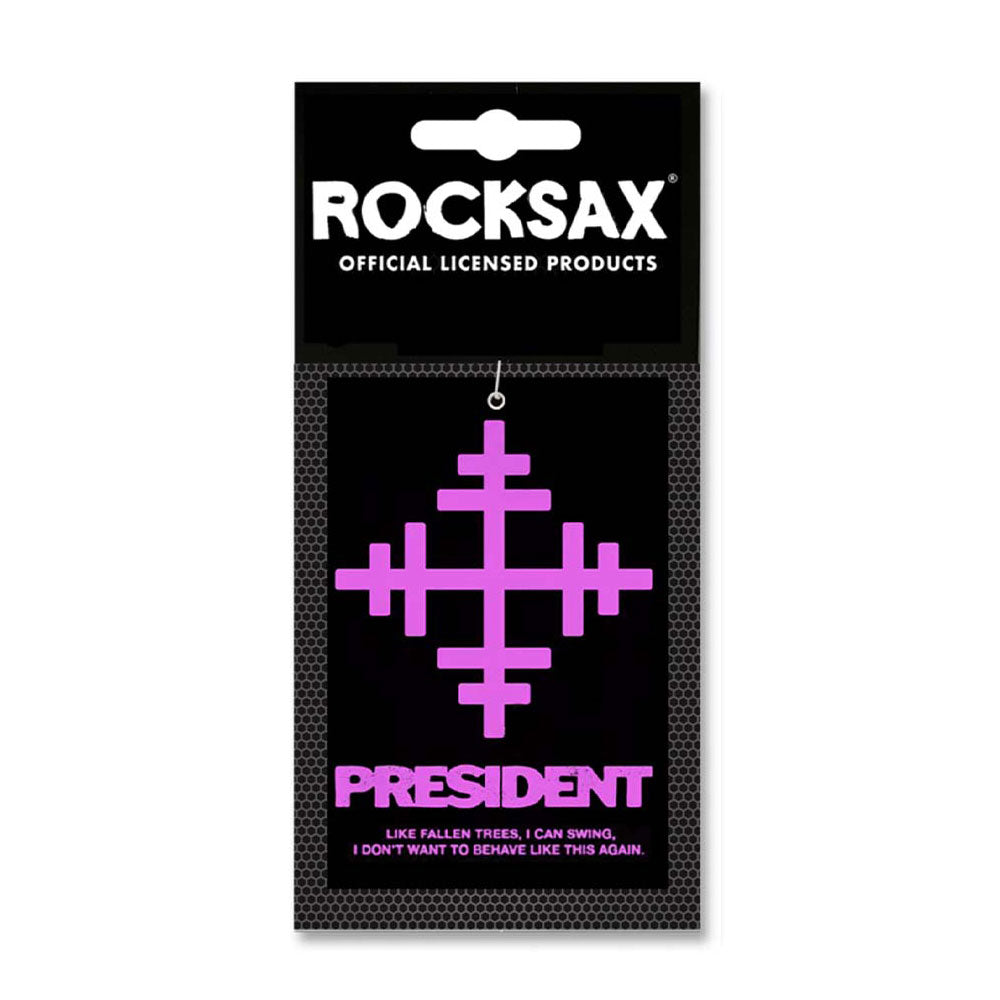 President Air Freshener: Lyric Key (Black)